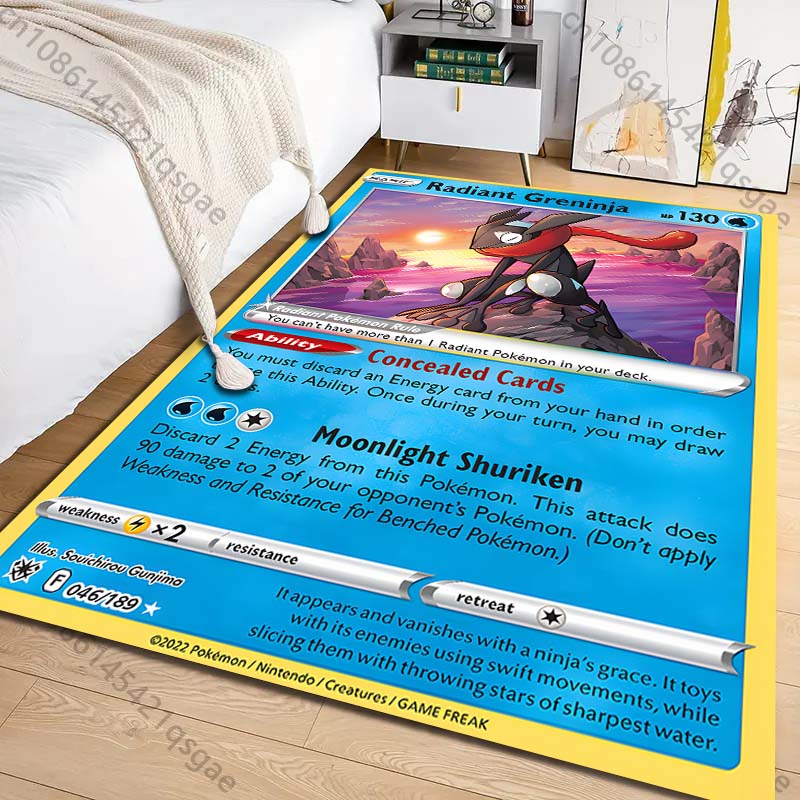 1PC Pokémon Greninja Cards Pri - Commercial Printing Usa recension och pris