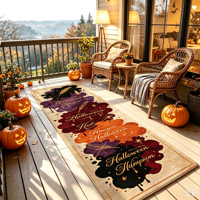 Ink‑blot Style Halloween Lette - Commercial Printing Ink recension och pris