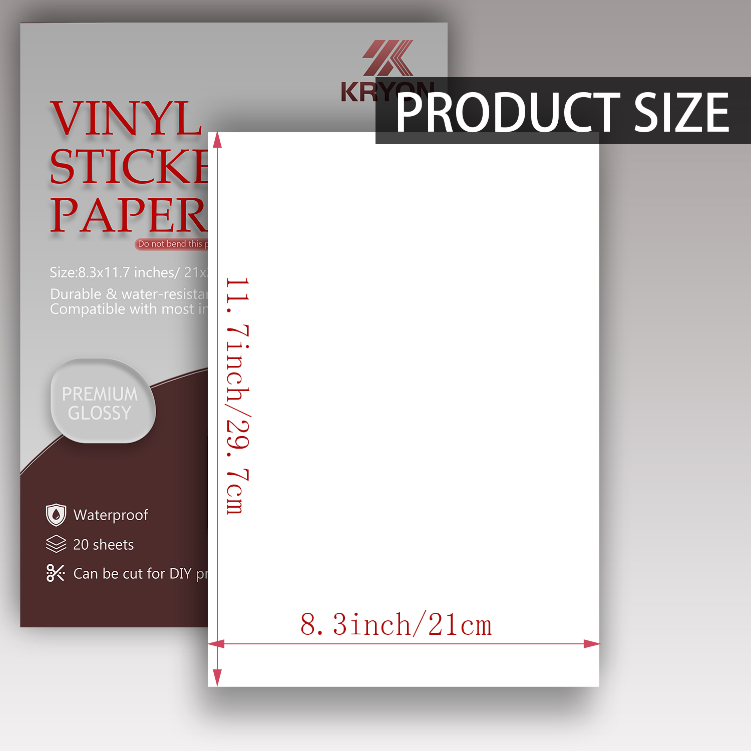 Glossy White Printable Vinyl S - Commercial Vinyl Printing recension och pris