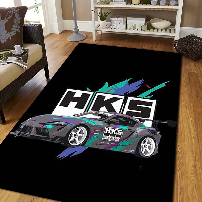3D Racing H-HKS Print Area Rug - Commercial Printing Usa recension och pris