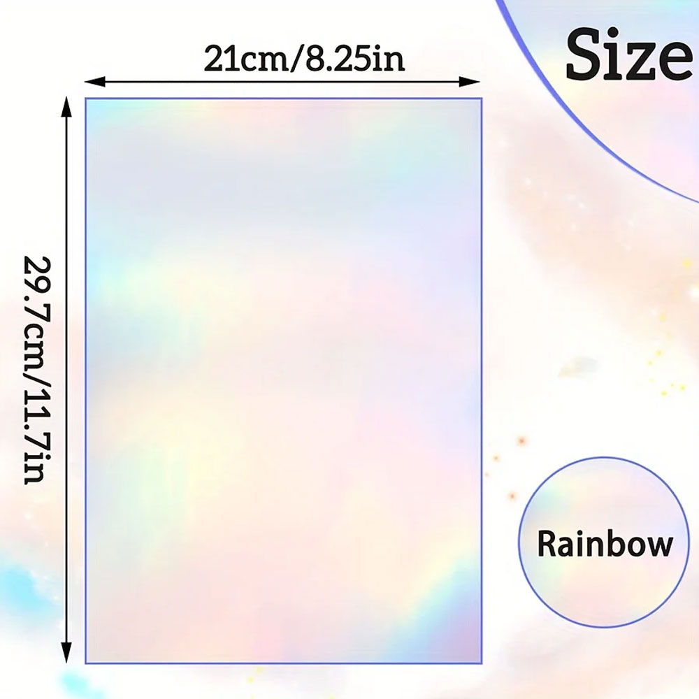 20 Sheets A4 Printable Hologra - Commercial Vinyl Printing recension och pris