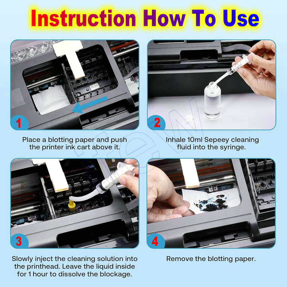 100ML Inkjet Printer Head Clea - Print Head Cleaning Kit recension och pris