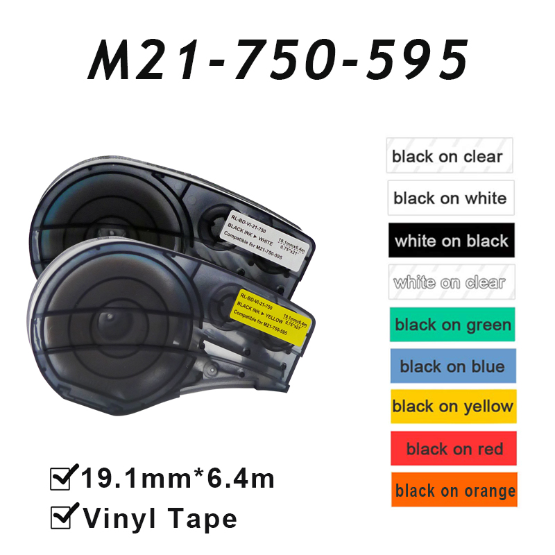 Multicolor M21-750-595 19.1mmx - Commercial Vinyl Printing recension och pris