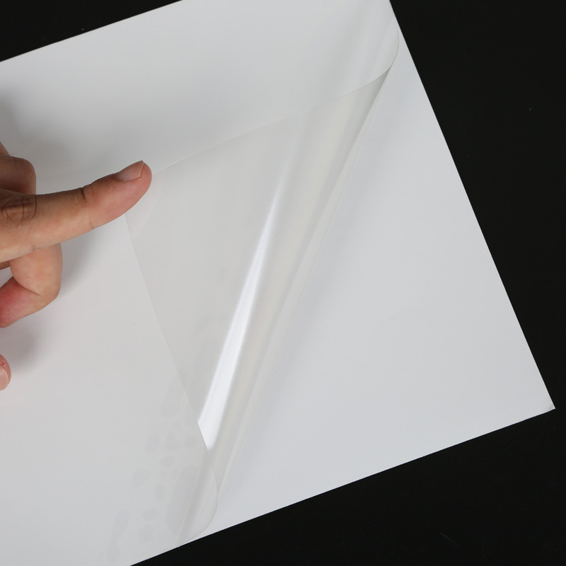10 Sheets 100% Transparent Vin - Commercial Vinyl Printing recension och pris