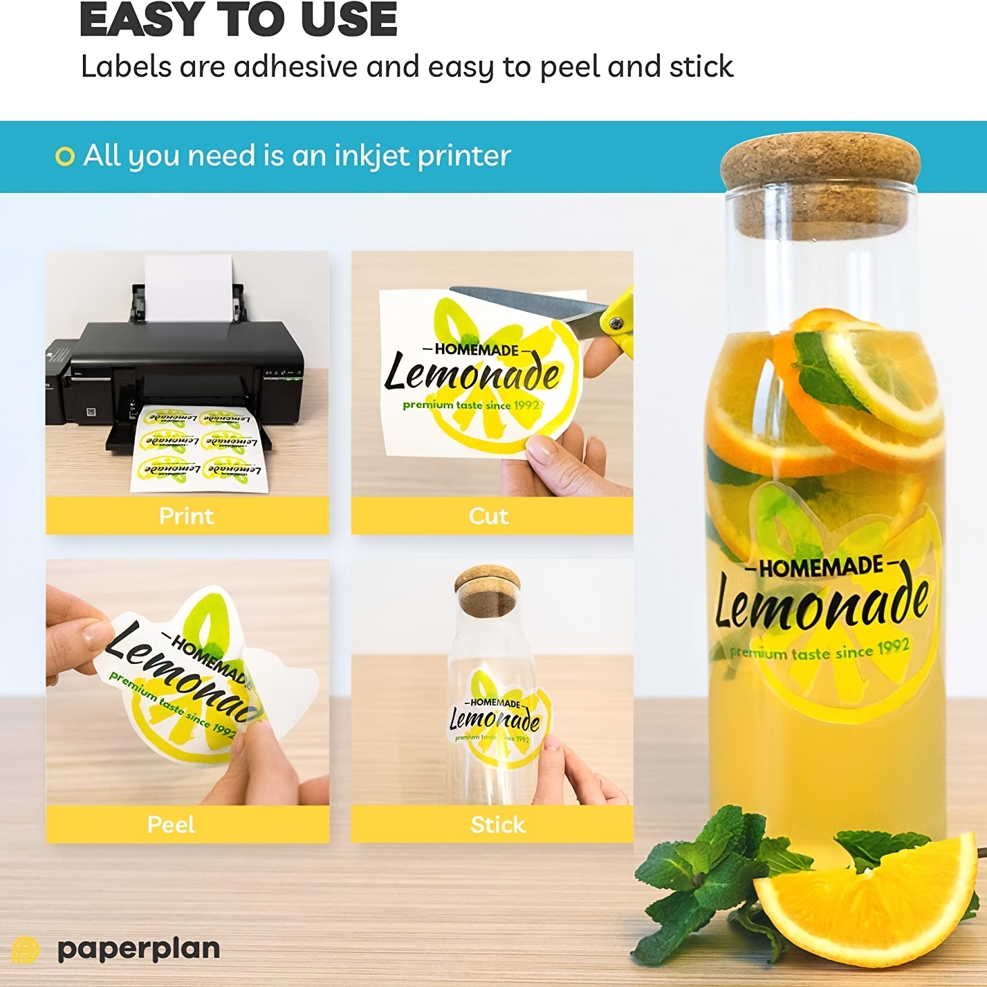 10 Sheets 100% Transparent Vin - Commercial Vinyl Printing recension och pris