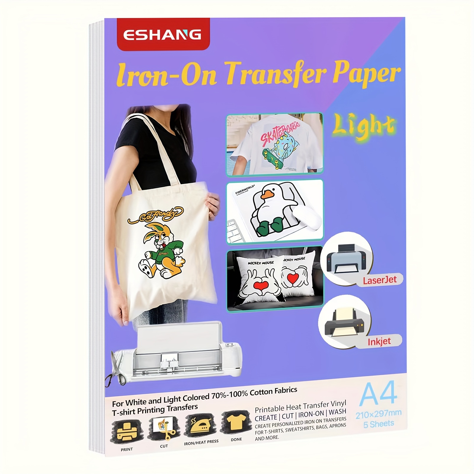 A4 Size Heat Transfer Paper Fo - Commercial Vinyl Printing recension och pris