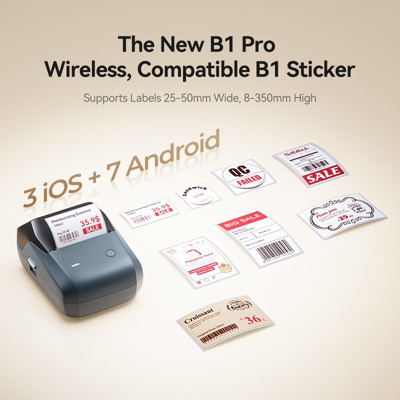 Niimbot B1 Pro Label Printer 3 - Commercial Printing Business recension och pris