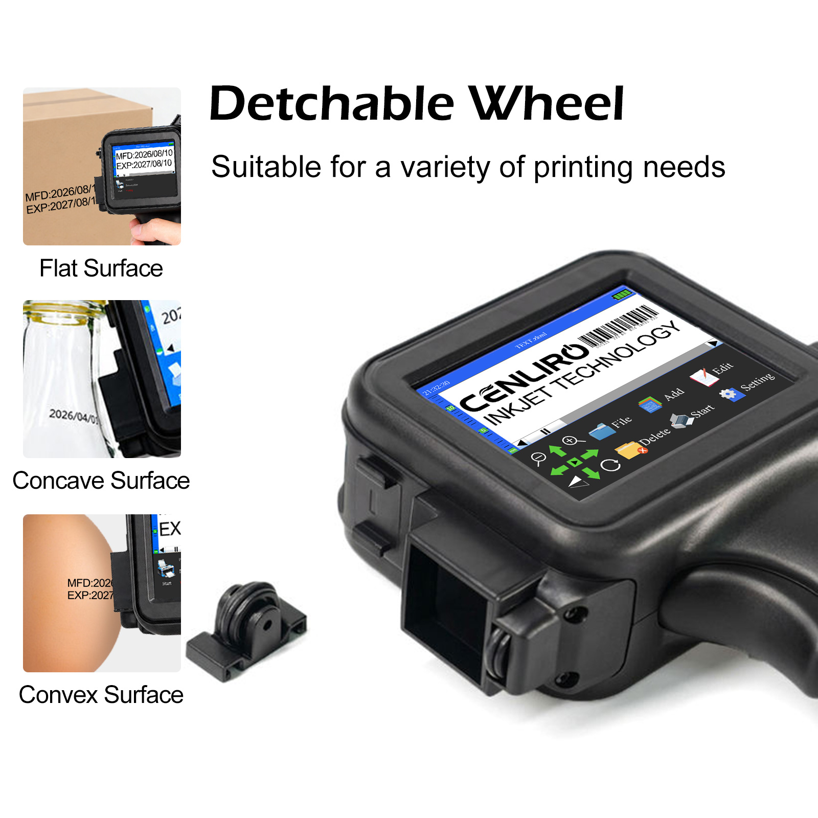 Cenliro CL11P Portable Handhel - Commercial Printing Ink recension och pris